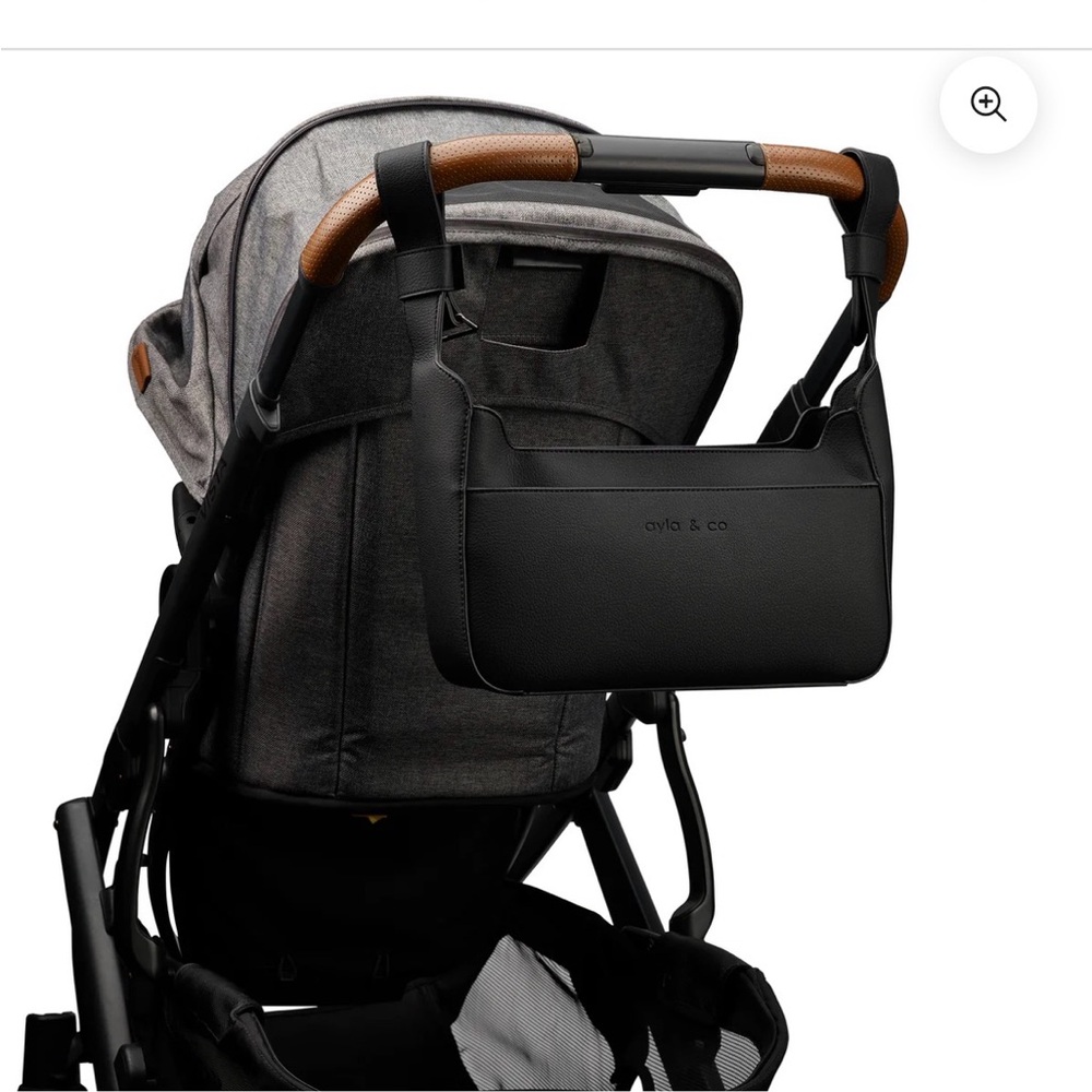 Ayla & Co Black Baby Stroller Organizer Bag